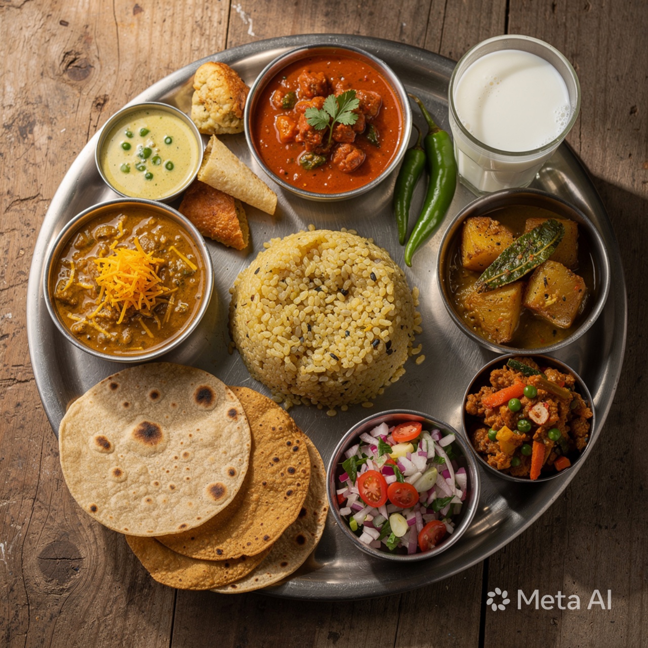 Kathiyawadi Special Thali