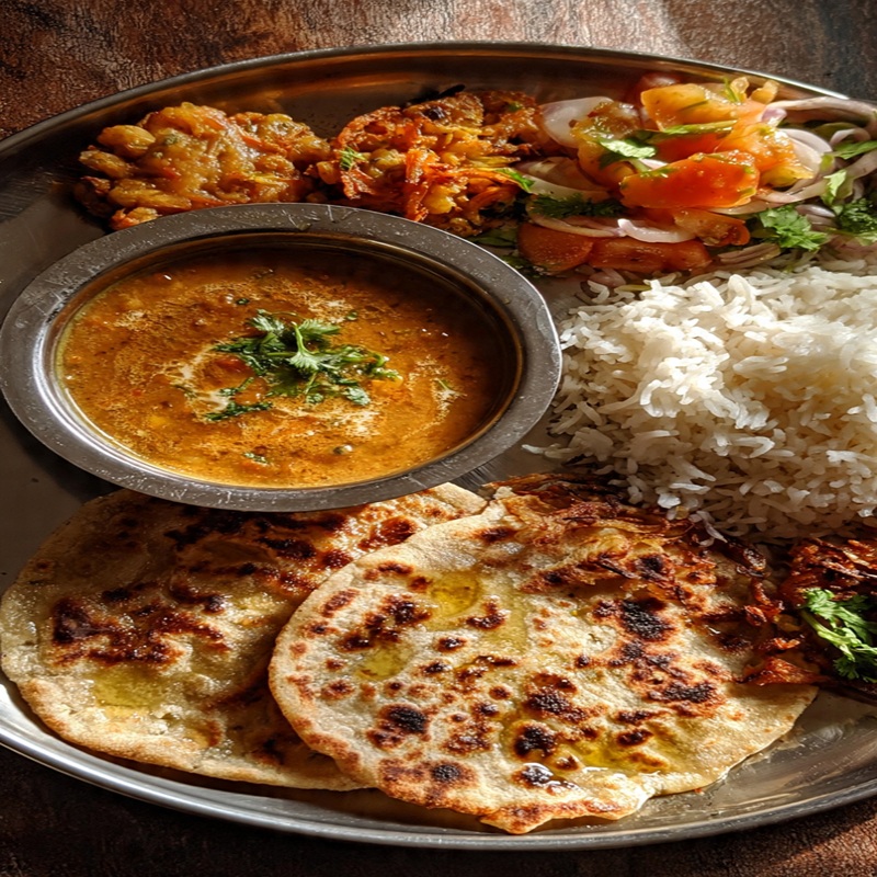 Puranpoli Thali