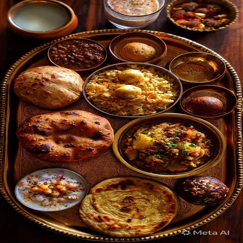 Rajwadi Thali