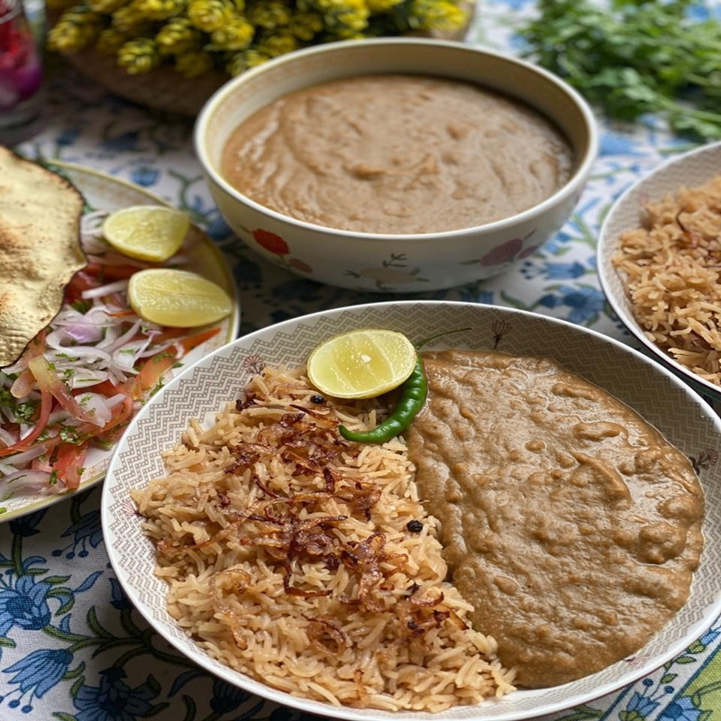 Veg Dhansak & Brown Rice