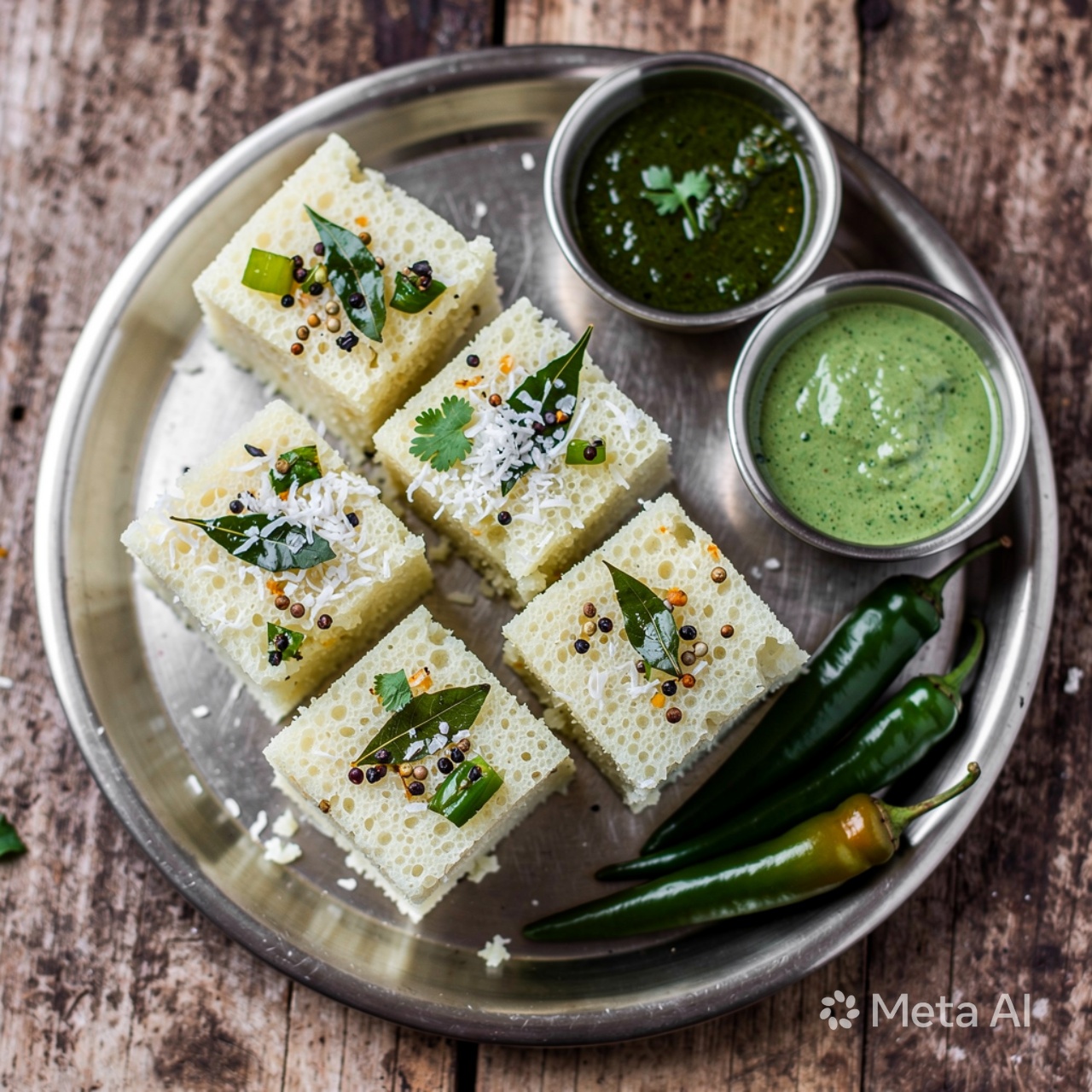 White Dhokla (Idla)