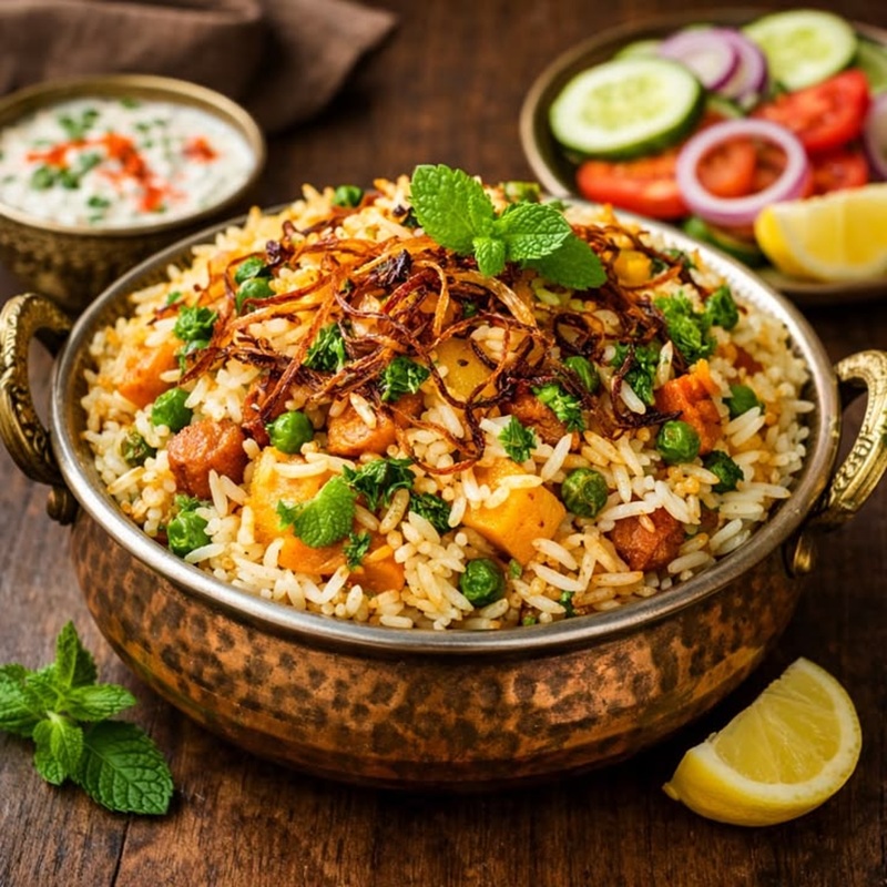 Andhra Veg Biryani