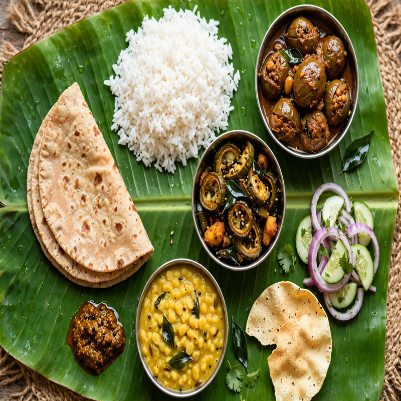 Andhra Veg Thali
