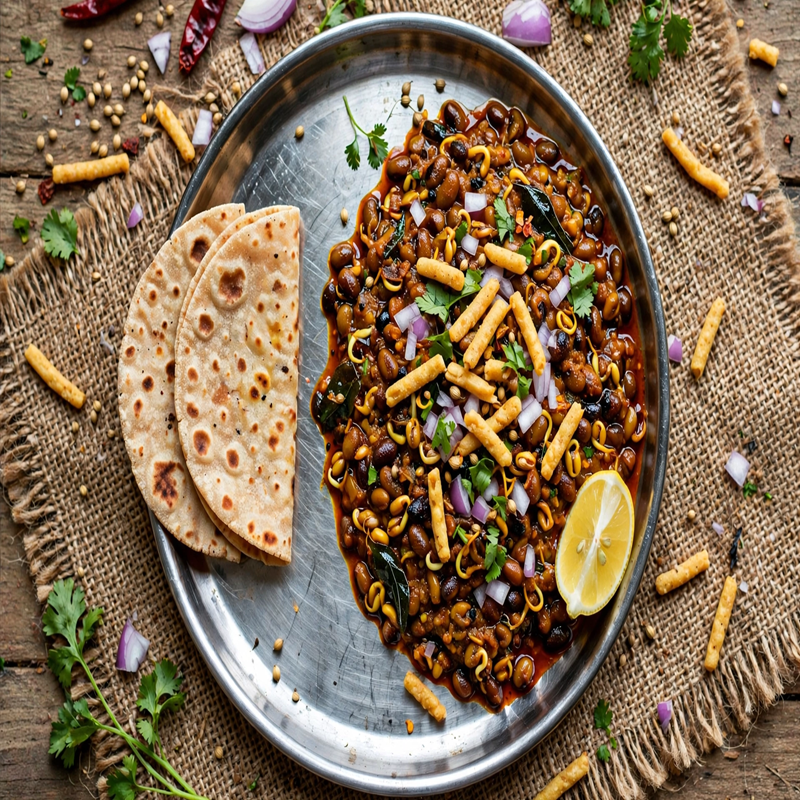 Matki Missal & Chapati