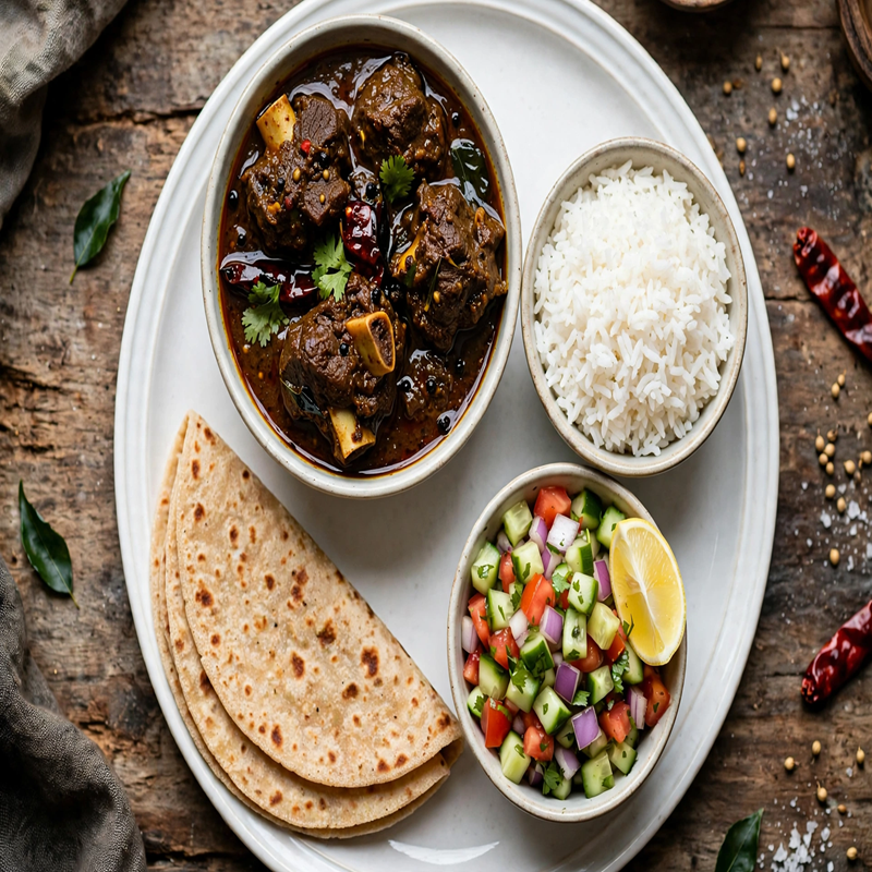 Mutton Kolhapuri Combo