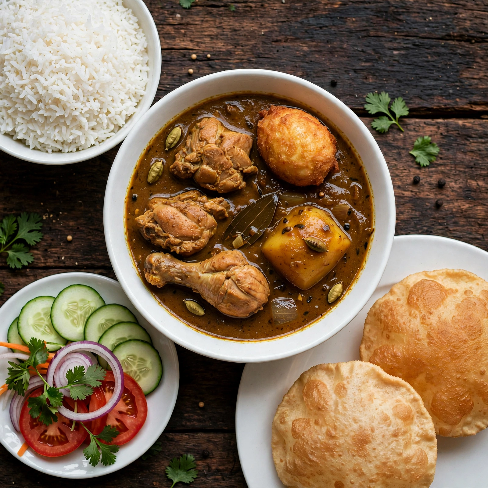 Chicken Dak Bungalow Combo