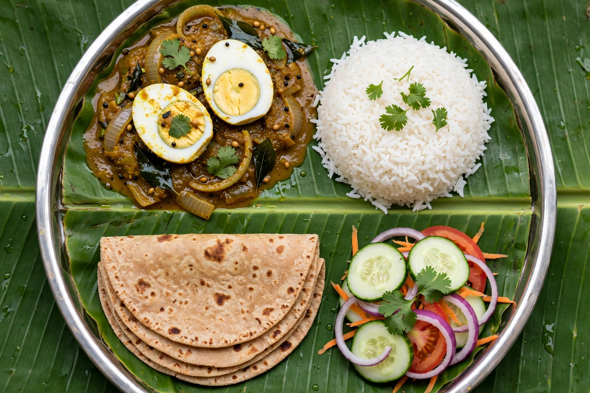 Egg Curry Combo