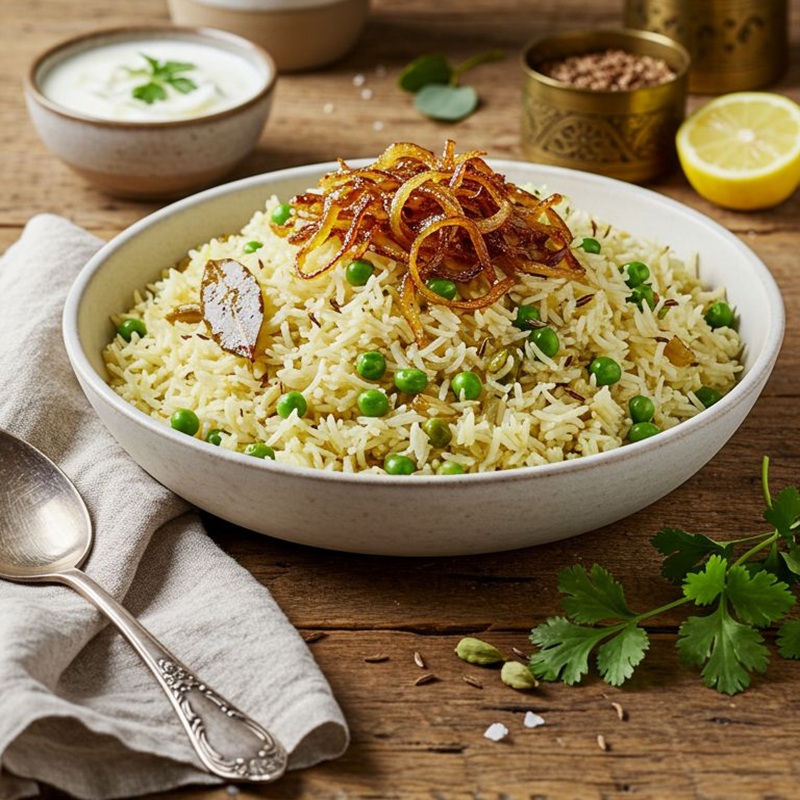 Surti Matar Pulao