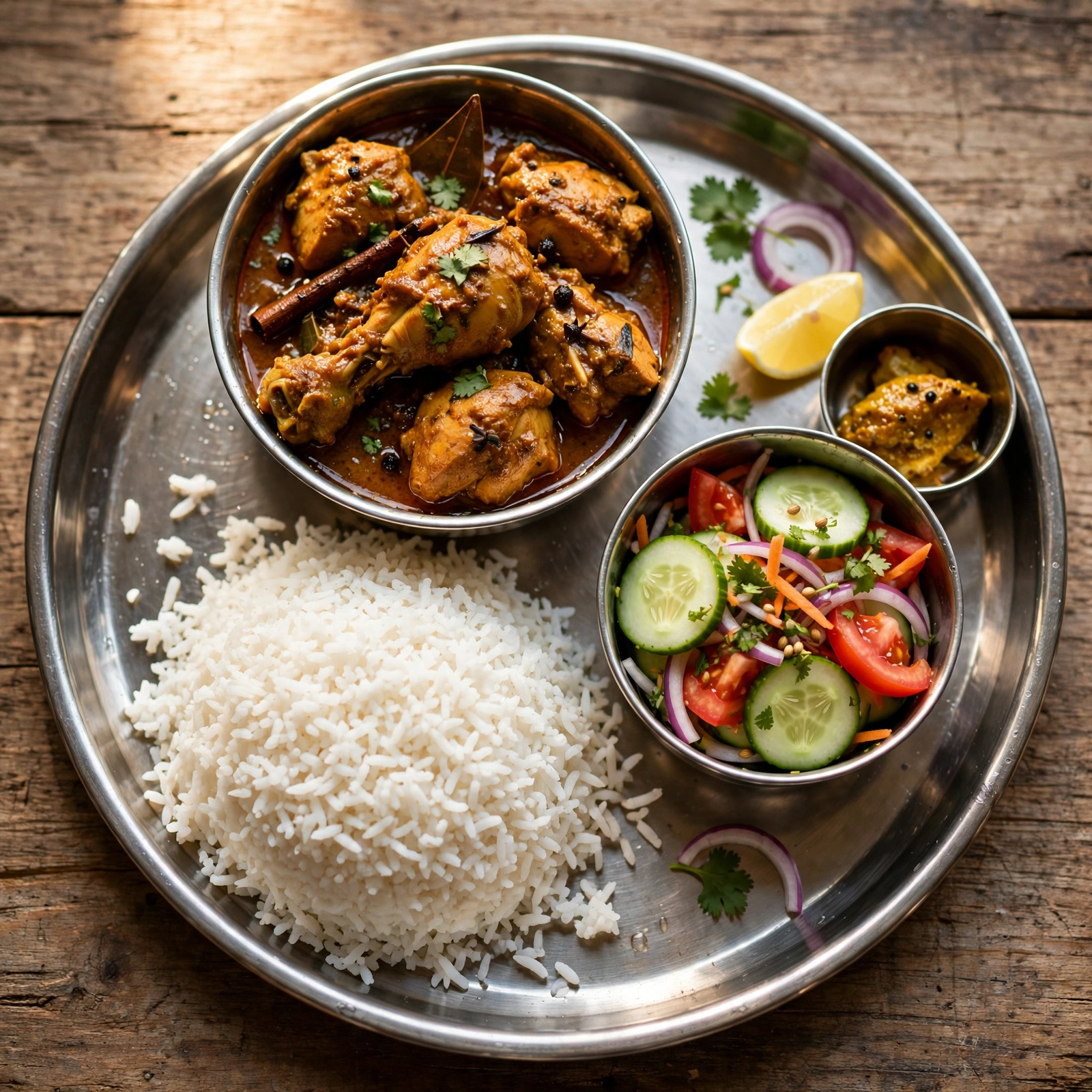 Chicken Curry & Rice