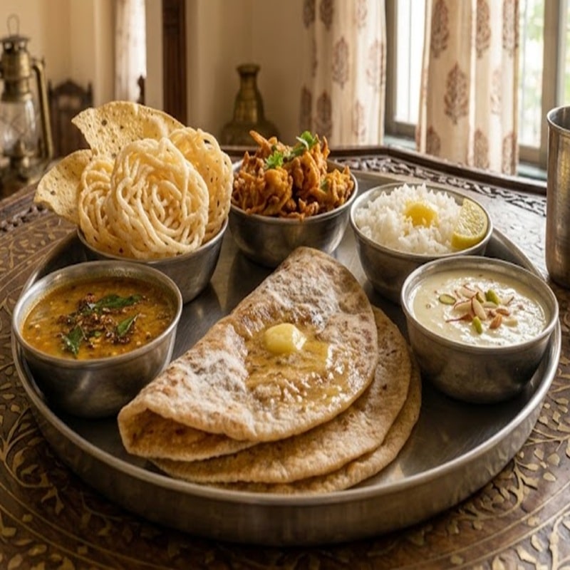 Puranpoli Thali