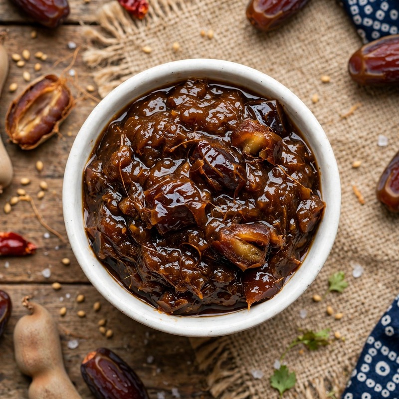 Khajur Imli Chutney