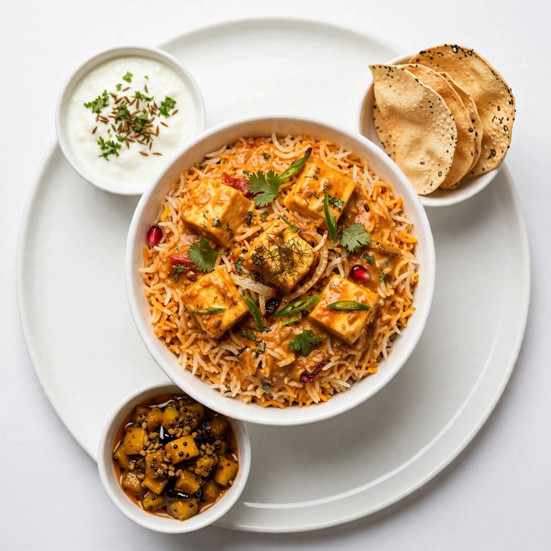 Paneer Makhani Biryani